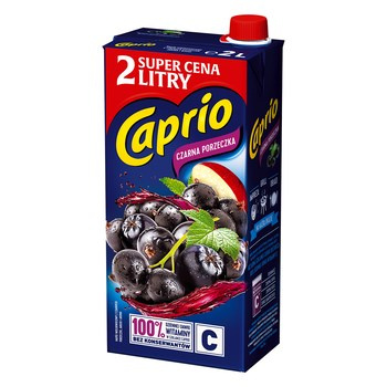Caprio Napój czarna porzeczka 2 l
