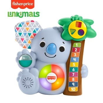 Fisher-Price Linkimals Interaktywny Koala Zabawka edukacyjna mówiąca po polsku