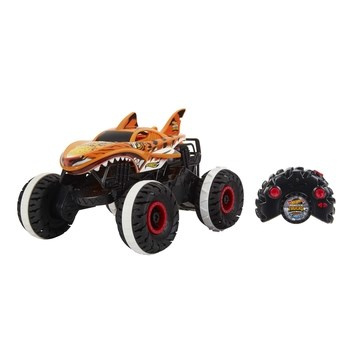 Hot Wheels Monster Trucks R/C Niepowstrzymany Tiger Shark 1:15 Terenowy pojazd zdalnie sterowany