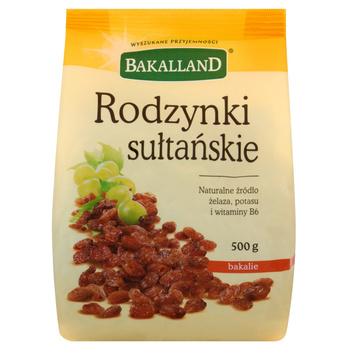 Bakalland Rodzynki sułtańskie 500g