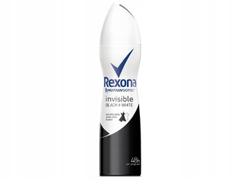 Rexona Invisible Black+White Antyperspirant w aerozolu dla kobiet 150 ml