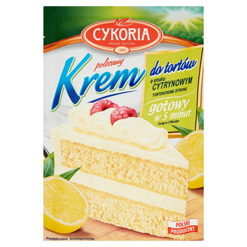 Cykoria Krem do tortów o smaku cytrynowym 100g