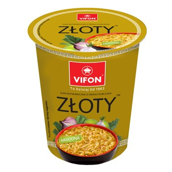 Vifon Zupa błyskawiczna o smaku kurczaka złoty 60 g