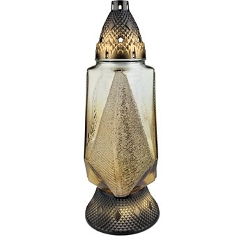 Znicz Liść średni zdobiony 120g 44h