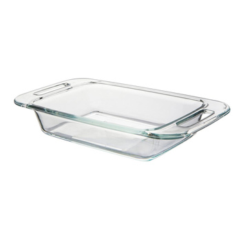 Brytfanna żaroodporna z uchwytami 1,5l; 32,5x18,7x5,5cm Vega