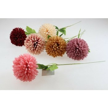 EM&EM Kwiat sztuczny chryzantema 49cm
