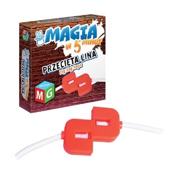 Magiczne sztuczki Magia w 5 minut - przecięta lina