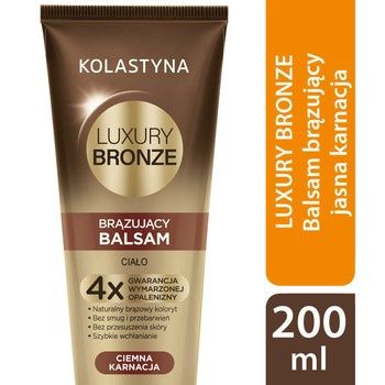 Kolastyna Luxury Bronze Balsam brązujący do ciała ciemna karnacja 200 ml