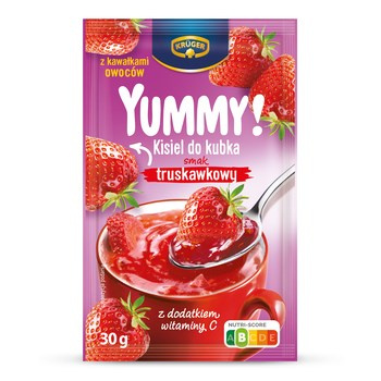 KRU.KISIEL TRUSKAWKOWY KUB.30G