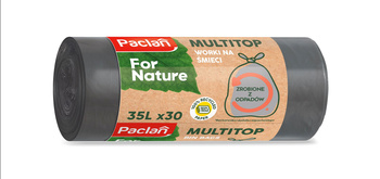 Paclan For Nature Multitop Worki na śmieci 35 l 30 sztuk