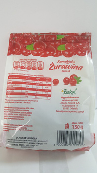 Żurawina Kanadyjska  Bakal 150 g