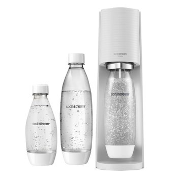 Saturator SodaStream Terra biały + zestaw trzech butelek