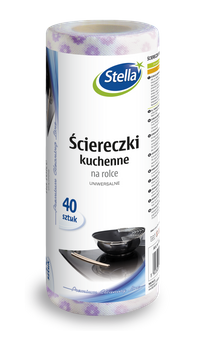 Stella Ściereczki uniwersalne na rolce 40 sztuk