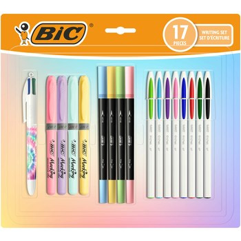 BIC Kids Pastel Zestaw piśmienniczy Blister 17szt