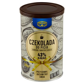 Krüger Czekolada do picia o obniżonej zawartości tłuszczu 220 g