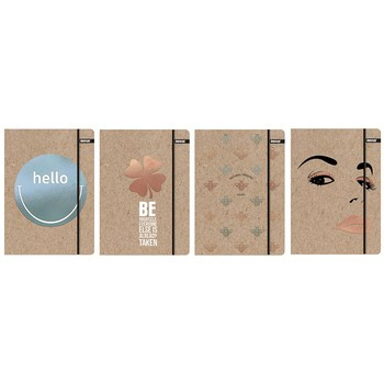 Teczka z gumką A4 -  Kraft Liner  HS Rexus