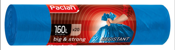 Paclan big and strong Worki na śmieci 160 l 20 szt