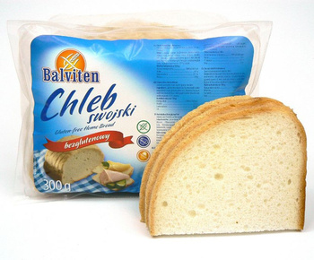 Balviten Chleb swojski bezglutenowy 300g . Produkt bezglutenowy