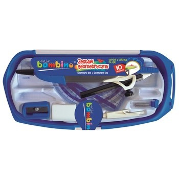 Bambino zestaw geometryczny z cyrklem