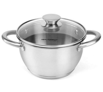 Garnek nierdzewny Henry indukcja 16CM 1,7L Florina