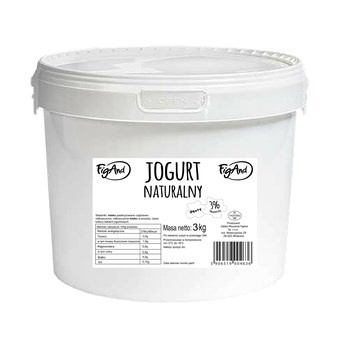 FIG.JOGURT NATURALNY 3% 3KG