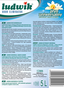 Ludwik płyn uniwersalny 5l - kwiat laguny