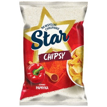 STAR CHIPSY PAPRYKA 120G