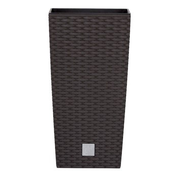 Doniczka Prosperplast Rato Square 26,5x26,5x50 cm umbra