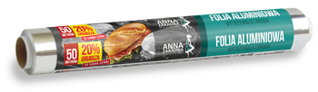 Anna Zaradna Folia aluminiowa 50 m