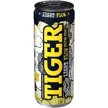 Tiger Light Flow shiver star owocowy napój energetyzujący 330 ml
