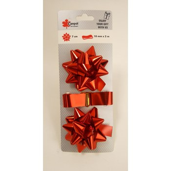 AK-11, 2 x rozetka 7 cm; 1 tasiemka 18 mm x 2 m