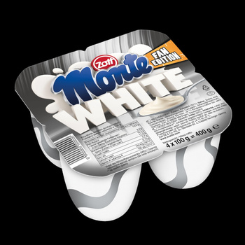 Zott Monte White Deser 400 g (4 x 100 g)