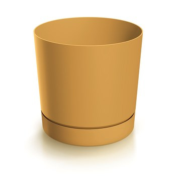 Doniczka TUBO P 18 cm musztardowy Prosperplast