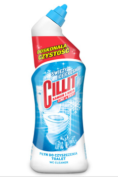 Cillit Kamień i rdza Płyn do czyszczenia toalet świeży 750 ml