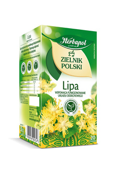 Herbapol Zielnik Polski Herbatka ziołowa lipa 30 g (20 x 1,5 g)