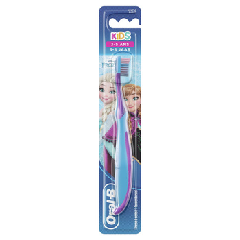 Oral-B Kids Szczoteczka manualna do zębów z postaciami z filmu „Kraina Lodu” lub „Auta”