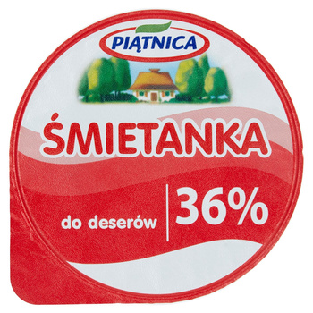 Piątnica Śmietanka 36% 200 g
