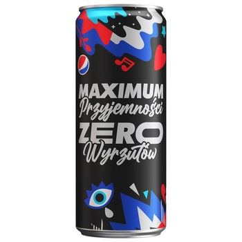 Pepsi Max Napój gazowany 330 ml