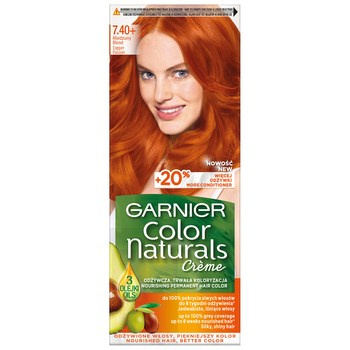 Garnier Color Naturals Créme Farba do włosów 7.40+ Miedziany blond