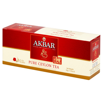 Akbar  Ceylon Tea 25tbx2g