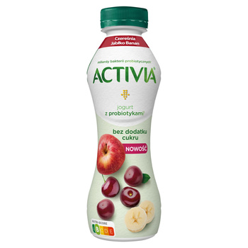 Activia Drink Czereśnia-Jabłko-Banan 270g