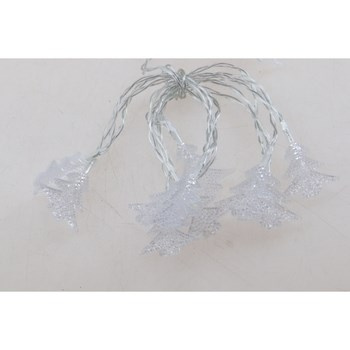 EM&EM Girlanda choinka 10 LED 1,65m zimne światło