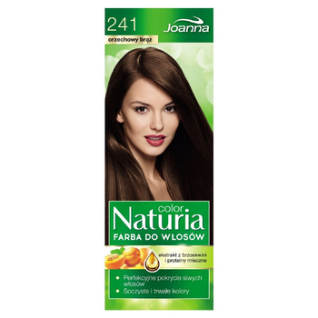 Joanna Naturia Color Farba do włosów orzechowy brąz 241