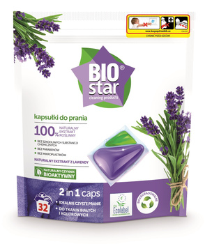 BioStar Kapsułki do prania 736g