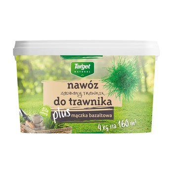 Nawóz zadbany trawnik z mączką bazaltową Target 4 kg
