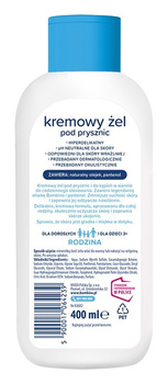 Bambino Rodzina Kremowy żel pod prysznic 400 ml