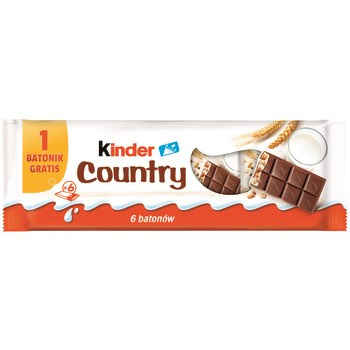 KINDER COUNTRY (g23,5X6) 5+1 gratis