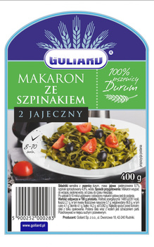 Goliard Makaron ze szpinakiem 400 g
