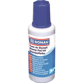 Tusz do pieczątek DONAU 30ml niebieski