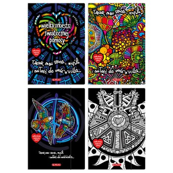 Teczka rysunkowa Herlitz A4 z gumką WOŚP